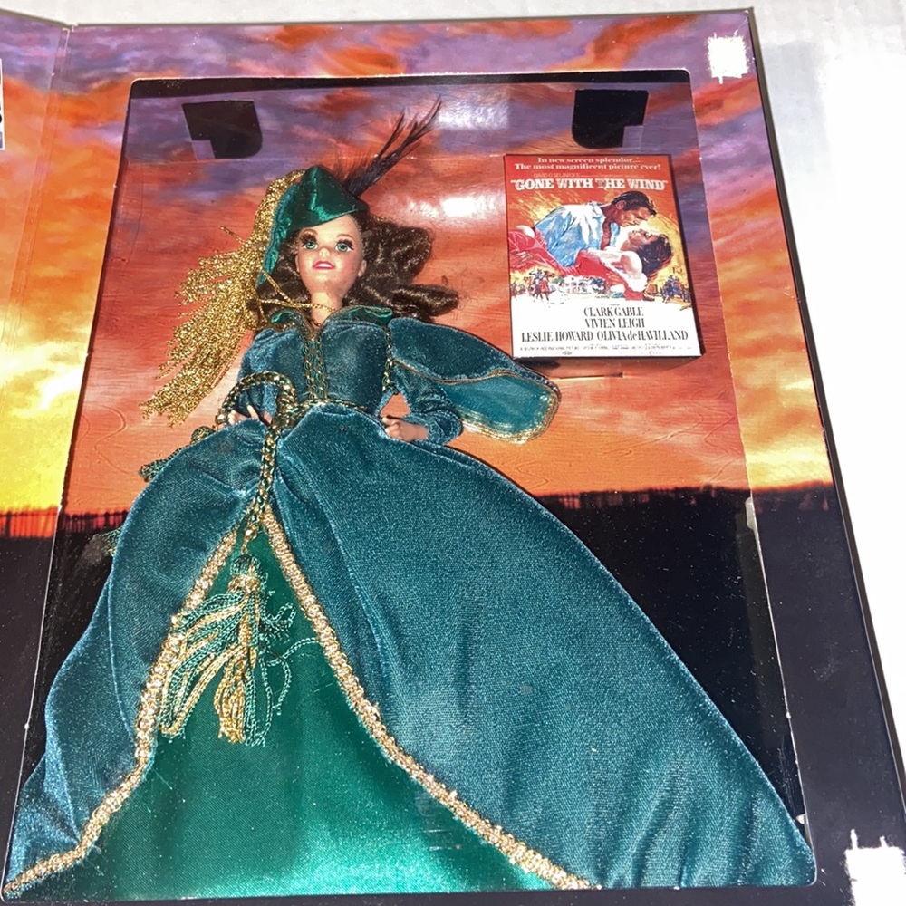 Vintage Mattel Barbie Hollywood Legends Collection Scarlett O’Hara 1994